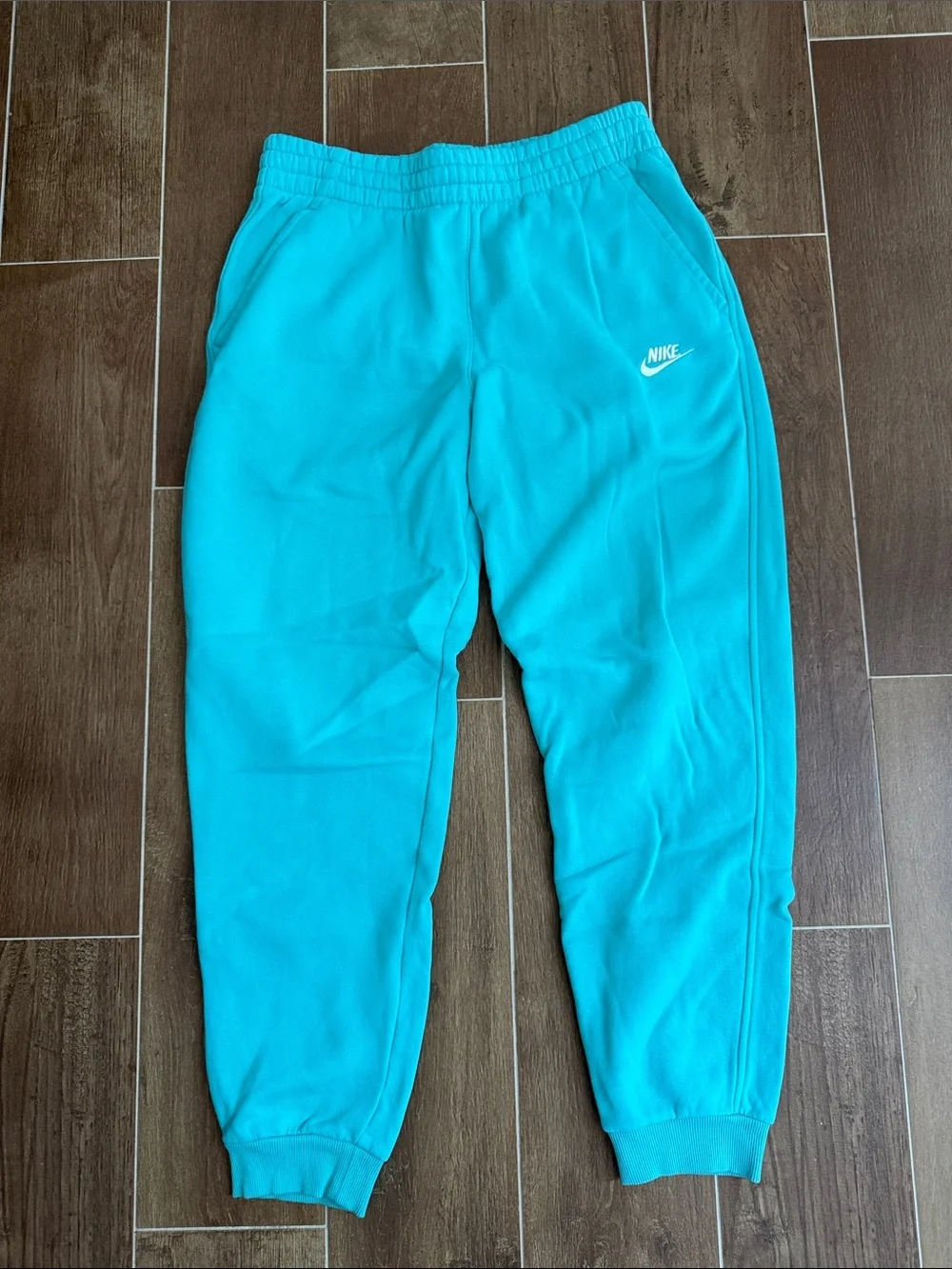Nike Kids Teal Fleece Joggers